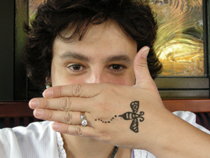 henna tattoo from Byward Market Ottawa